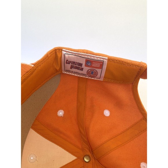 Vintage New Tennessee VOLS All Over Print Embroidered T Strapback Hat Cap - Picture 7 of 8